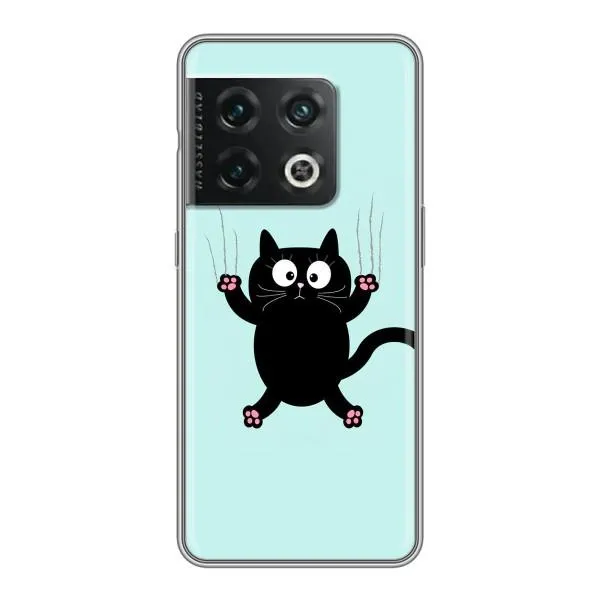Чехол с принтом «Падающий кот» для OnePlus 10 Pro