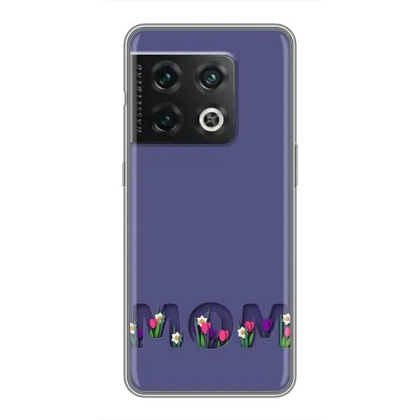 Чехол с принтом «Мама в цветах» для OnePlus 10 Pro
