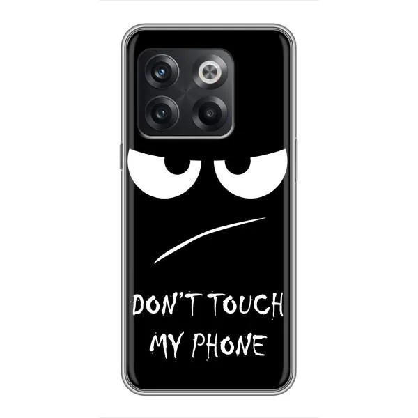 Чохол з принтом «Dont Touch» для OnePlus 10T