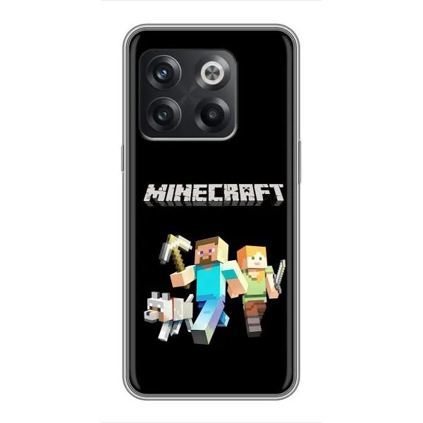 Чохол з принтом «герої Minecraft» для OnePlus 10T Чохол з принтом «герої Minecraft» для OnePlus 10T