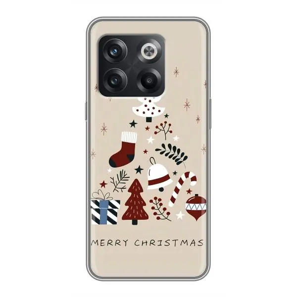 Чохол з принтом «Merry Christmas» для OnePlus 10T Чохол з принтом «Merry Christmas» для OnePlus 10T