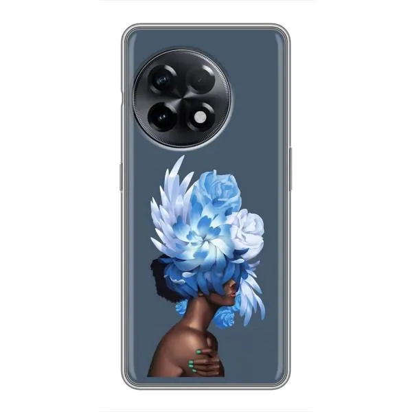 Чехол с принтом «Цветы на голове» для OnePlus 11 Pro Чехол с принтом «Цветы на голове» для OnePlus 11 Pro