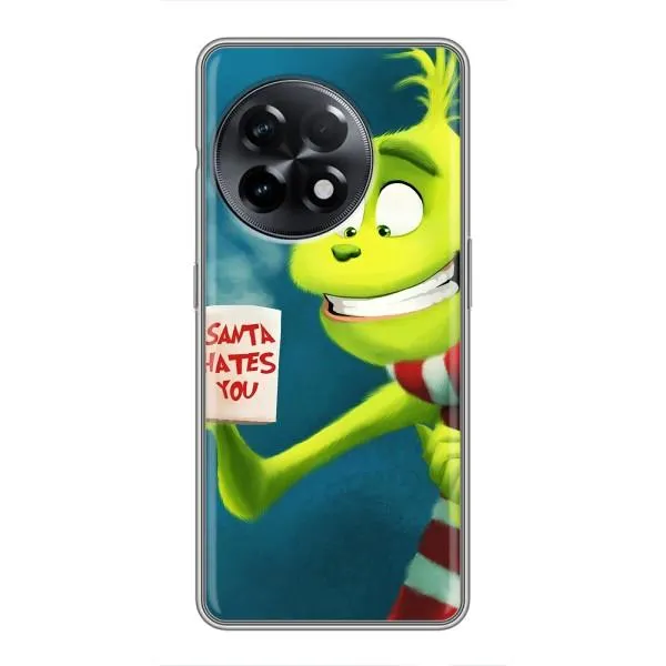Чехол с принтом «Зеленый Гринч» для OnePlus 11 Pro