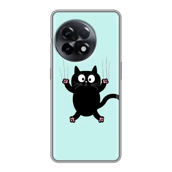 Чехол с принтом «Падающий кот» для OnePlus 11