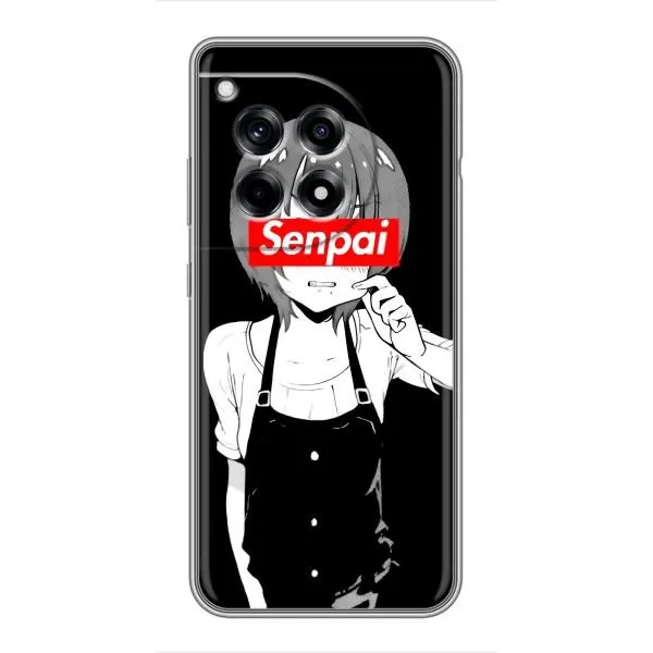 Чохол з принтом «Senpai» для OnePlus 12 Pro