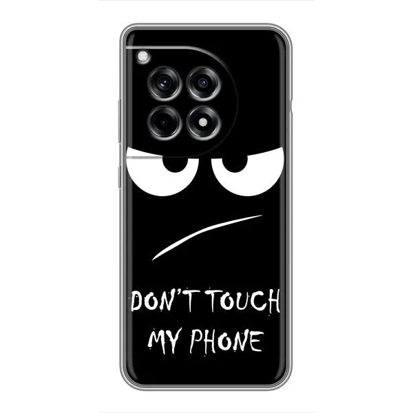 Чохол з принтом «Dont Touch» для OnePlus 12 Pro