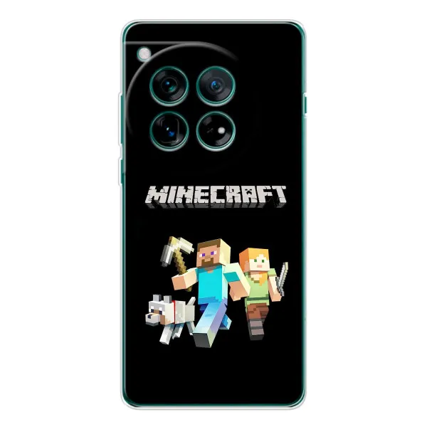 Чохол з принтом «герої Minecraft» для OnePlus 12 Чохол з принтом «герої Minecraft» для OnePlus 12