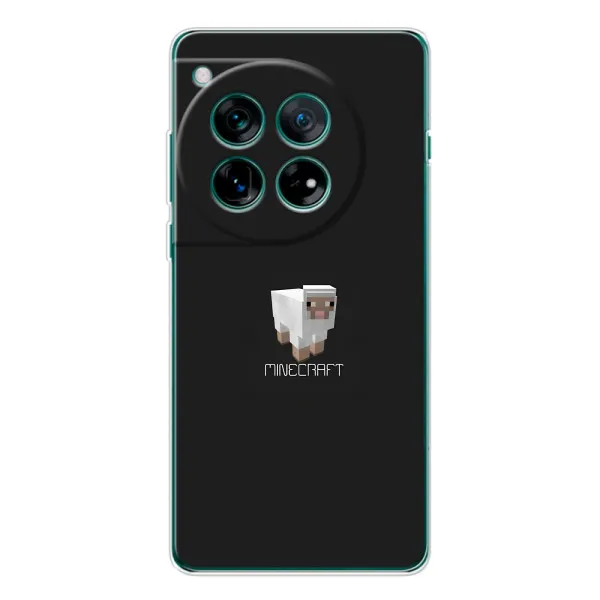 Чохол з принтом «Овечка Майнкрафт» для OnePlus 12 Чохол з принтом «Овечка Майнкрафт» для OnePlus 12