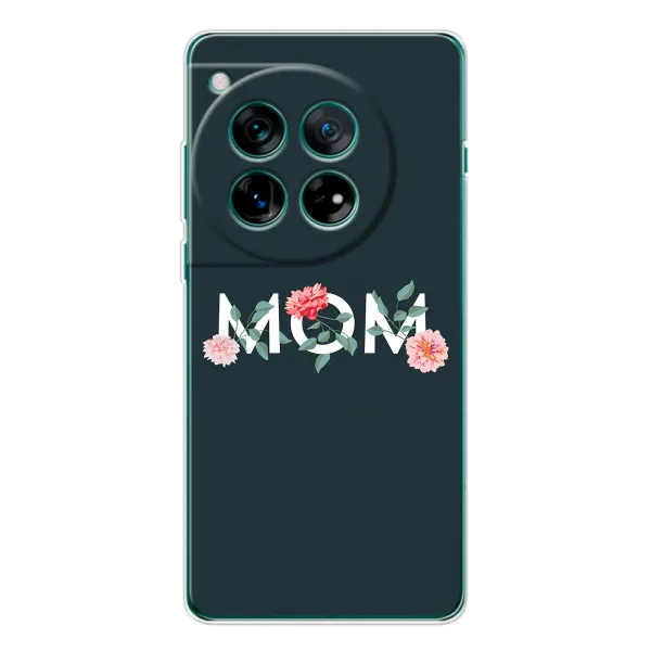 Чехол с принтом «Mom дизайн» для OnePlus 12