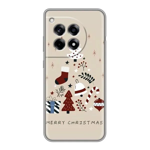 Чехол с принтом «Merry Christmas» для OnePlus 12R