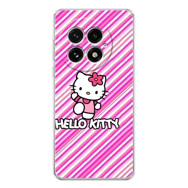 Чохол з принтом «Hello Kytty» для OnePlus 13