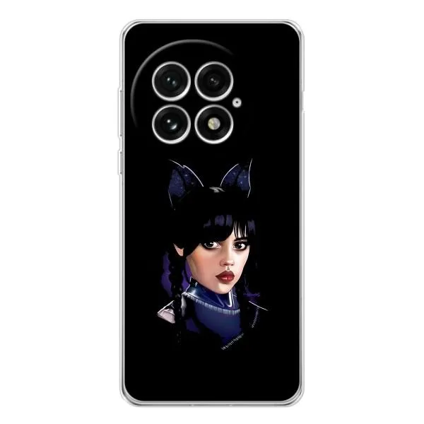 Чехол с принтом «серьезная Уэнздей» для OnePlus 13