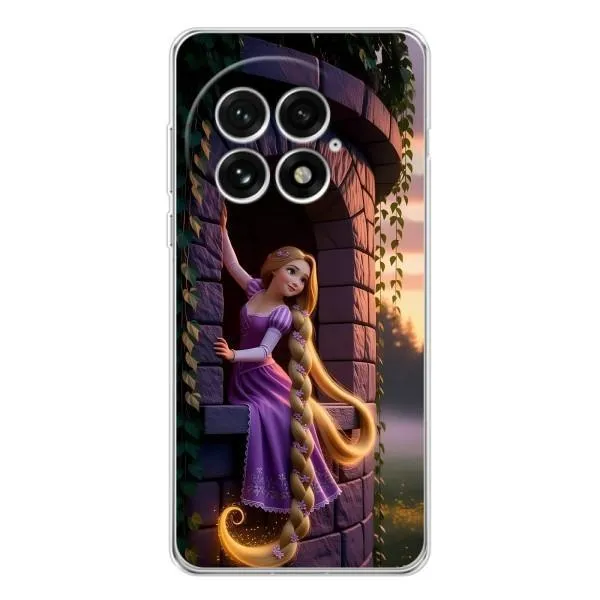 Чехол с принтом «Рапунцель на башне» для OnePlus 13