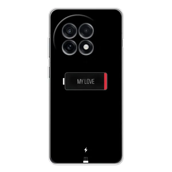 Чехол с принтом «Love battery» для OnePlus 13R