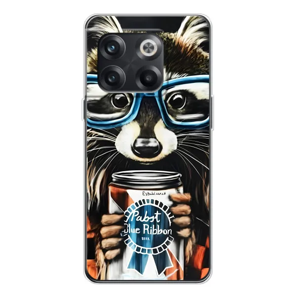 Чехол с принтом «Енот с банкой» для OnePlus 13s