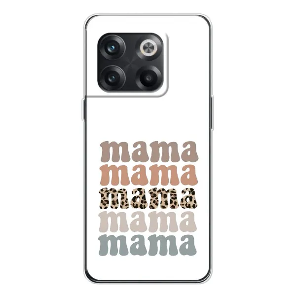 Чехол с принтом «Текстовый коллаж мама» для OnePlus 13s Чехол с принтом «Текстовый коллаж мама» для OnePlus 13s
