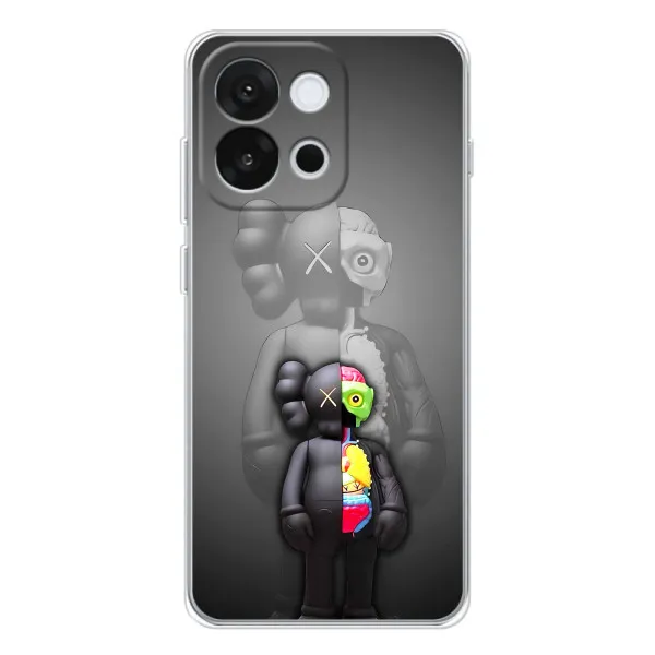Чохол з принтом «Тіло Bearbrick» для OnePlus 13T