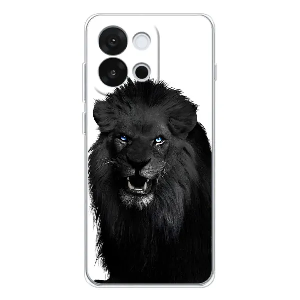 Чохол з принтом «Чорний ЛЕВ» для OnePlus 13T