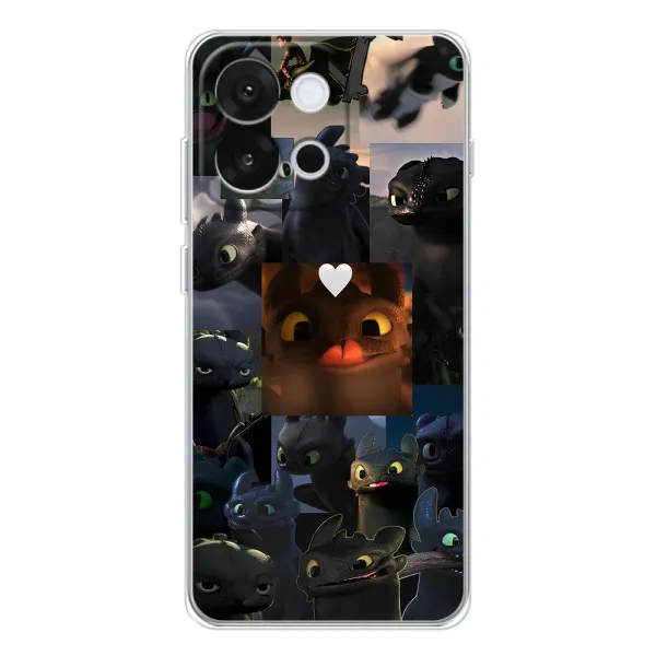Чехол с принтом «Дракон коллаж» для OnePlus 13T Чехол с принтом «Дракон коллаж» для OnePlus 13T