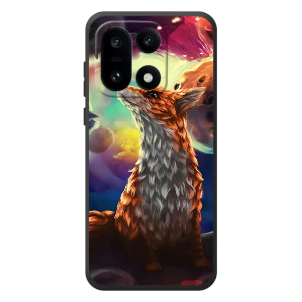 Чехол с принтом «Лисица в космосе» для OnePlus 15 Чехол с принтом «Лисица в космосе» для OnePlus 15
