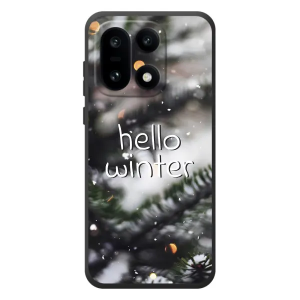 Чохол з принтом «Hello winter» для OnePlus 15