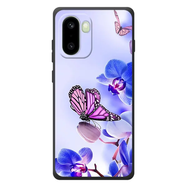 Чехол с принтом «Бабочка на цветочке» для OnePlus 15R