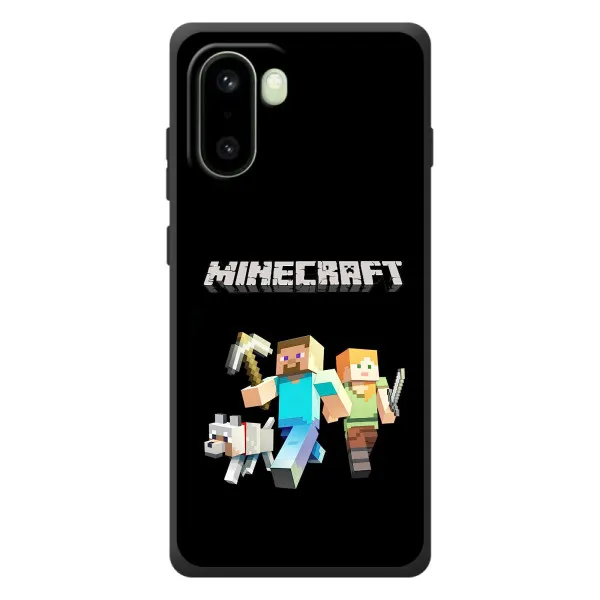 Чехол с принтом «герои Minecraft» для OnePlus 15R
