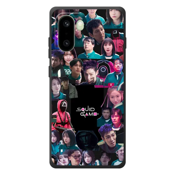 Чехол с принтом «Коллаж Игра кальмара» для OnePlus 15R