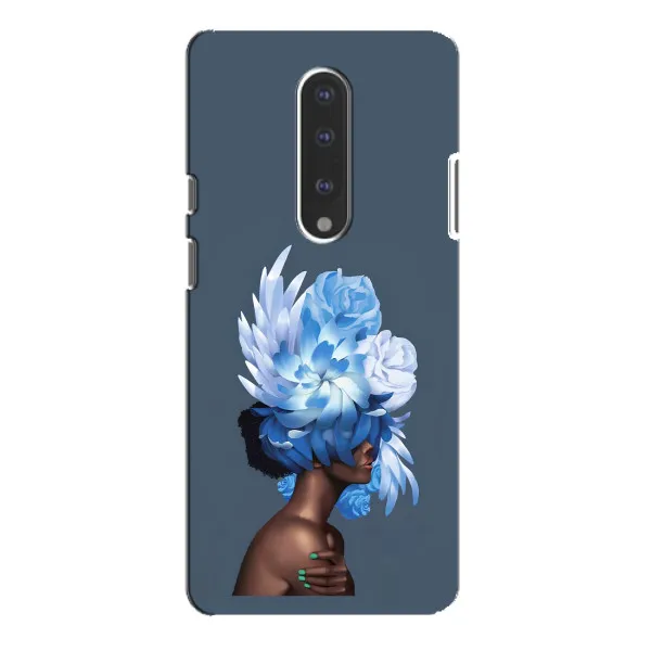 Чохол з принтом «Квіти на голові» для OnePlus 7 Pro