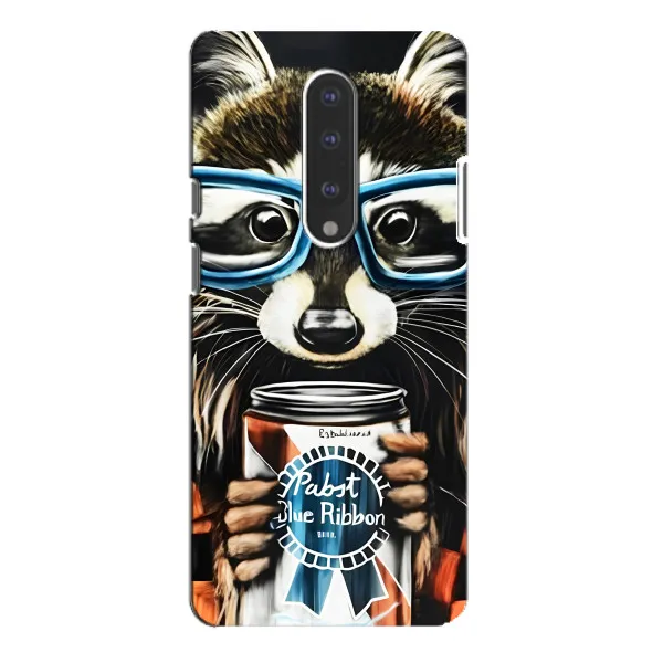 Чохол з принтом «Єнот з банкою» для OnePlus 7 Pro Чохол з принтом «Єнот з банкою» для OnePlus 7 Pro