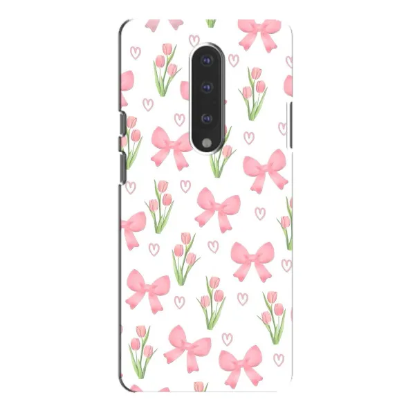 Чехол с принтом «Банты и цветы» для OnePlus 7 Pro Чехол с принтом «Банты и цветы» для OnePlus 7 Pro