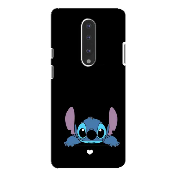 Чехол с принтом «Стич на черном» для OnePlus 7 Pro