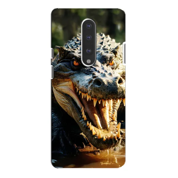Чехол с принтом «Опасный крокодил» для OnePlus 7 Pro