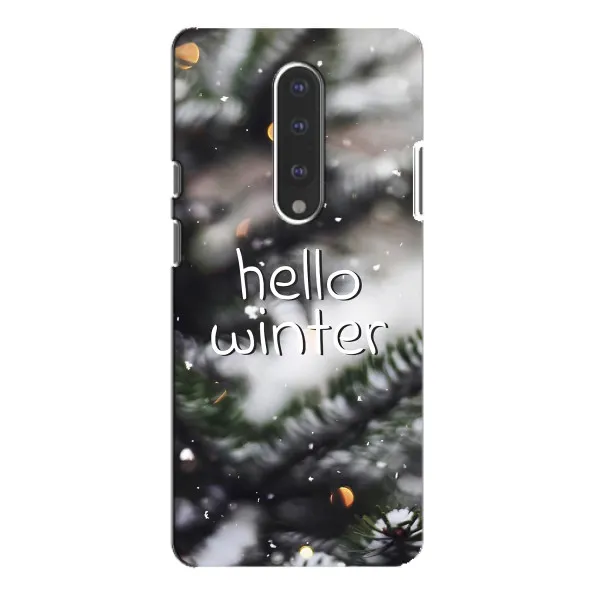 Чехол с принтом «Hello winter» для OnePlus 7 Pro
