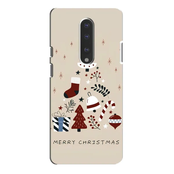 Чохол з принтом «Merry Christmas» для OnePlus 7 Pro
