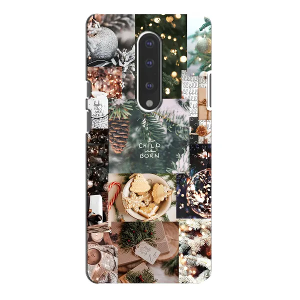 Чехол с принтом «Рождественский коллаж» для OnePlus 7 Pro Чехол с принтом «Рождественский коллаж» для OnePlus 7 Pro