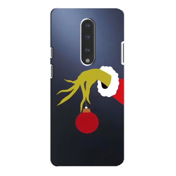 Чехол с принтом «Гринч с игрушкой» для OnePlus 7 Pro