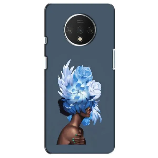 Чехол с принтом «Цветы на голове» для OnePlus 7T Чехол с принтом «Цветы на голове» для OnePlus 7T