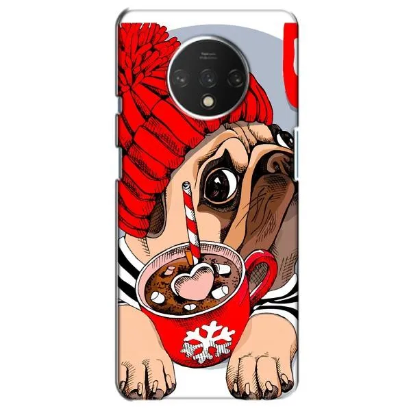 Чехол с принтом «Собачка в шапке» для OnePlus 7T Чехол с принтом «Собачка в шапке» для OnePlus 7T