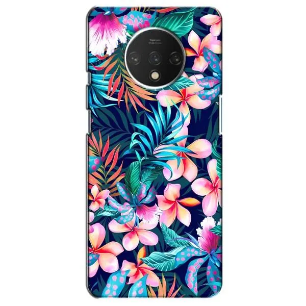Чехол с принтом «Красочные цветы» для OnePlus 7T