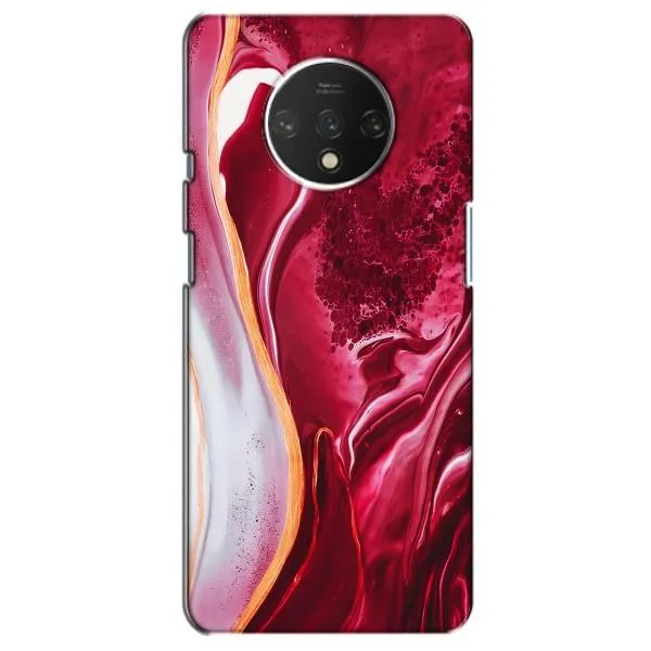 Чехол с принтом «Мрамор красный» для OnePlus 7T