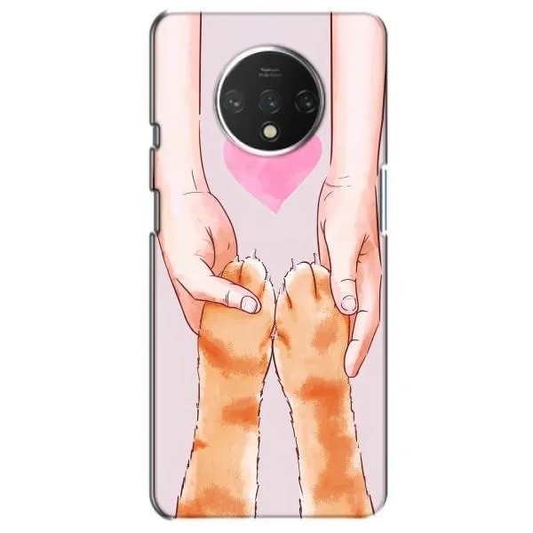Чехол с принтом «Любовь к котикам» для OnePlus 7T
