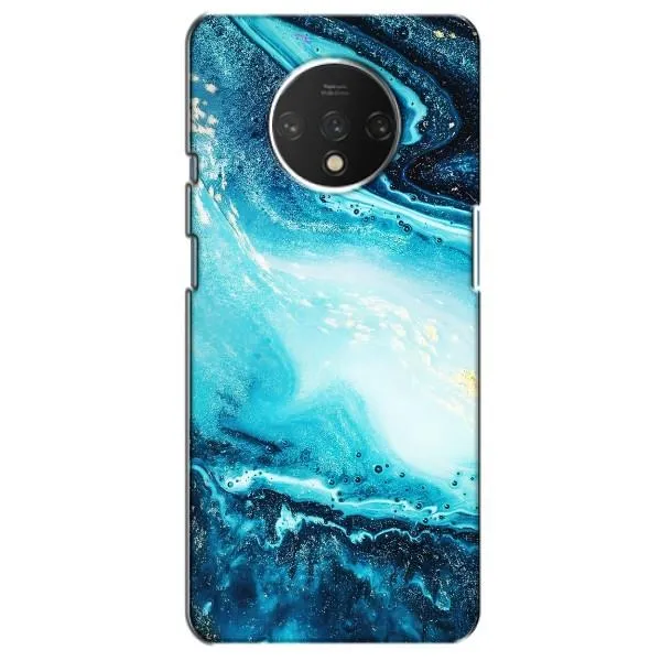 Чехол с принтом «Голубой мрамор» для OnePlus 7T