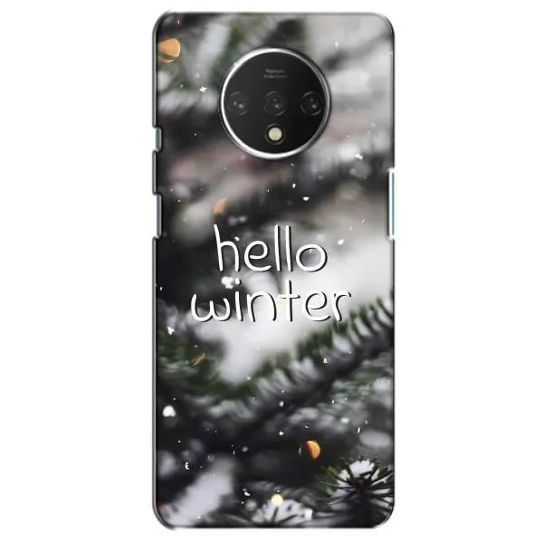 Чехол с принтом «Hello winter» для OnePlus 7T