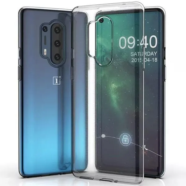 TPU чохол Epic Transparent 1,5mm для OnePlus 8 Pro — Прозорий