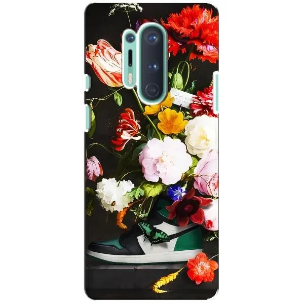 Чехол с принтом «Nike цветы» для OnePlus 8 Pro