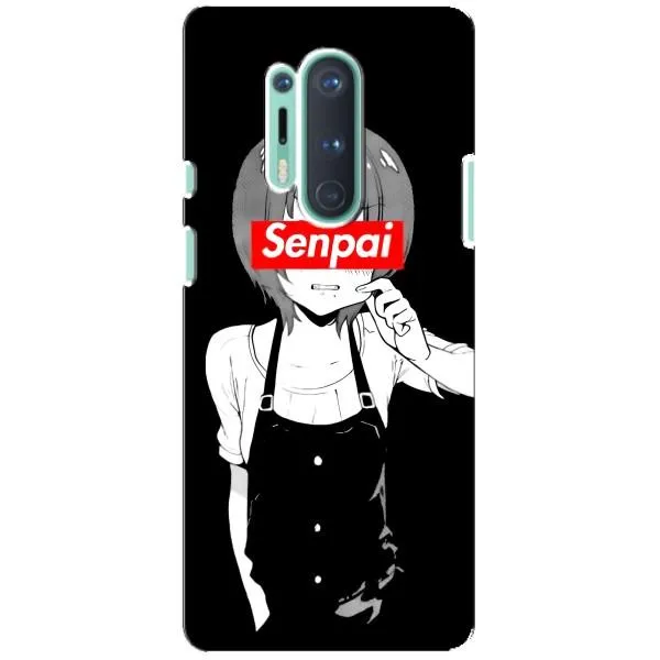 Чохол з принтом «Senpai» для OnePlus 8 Pro