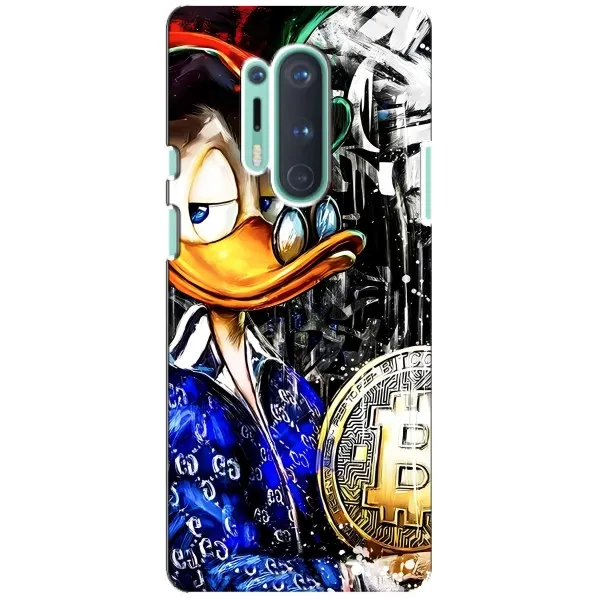 Чехол с принтом «Биткойн Скрудж» для OnePlus 8 Pro