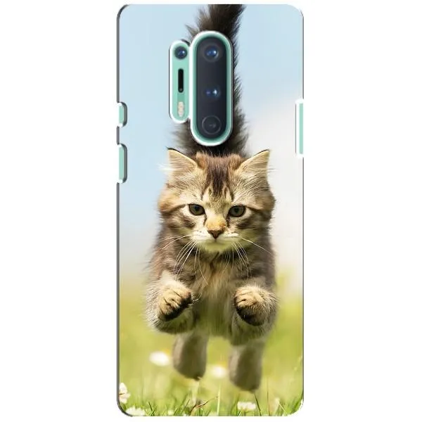 Чехол с принтом «Прыжок кота» для OnePlus 8 Pro