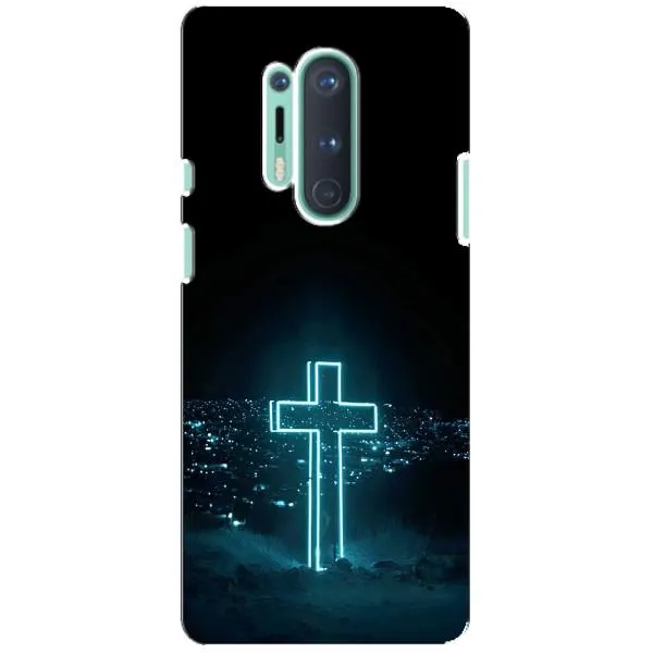 Чехол с принтом «Крест и город» для OnePlus 8 Pro Чехол с принтом «Крест и город» для OnePlus 8 Pro